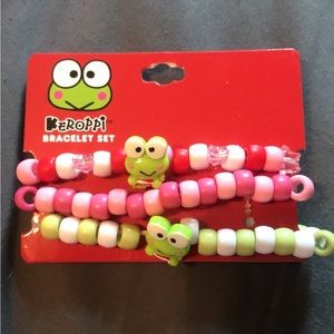 Hot Topic Keroppi bracelets